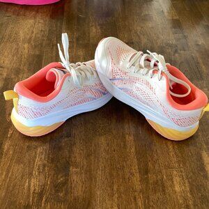 Avia Women's Gel Sneaker Orange & White Size 8 Like New!